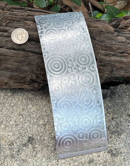 XSP48XX = Textured Sheet (Bubbles) 2" x 6" **Choose Metal**